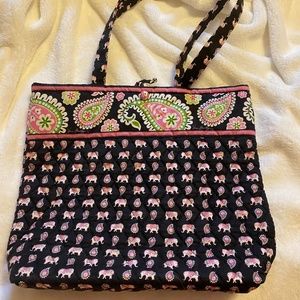 Vera Bradley floral tote bag